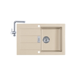 Zlewozmywak Franke SID 611-78  orzech + bateria  FN 0147